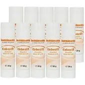 Buttinette Klebestift, 20 g, 10 Stück