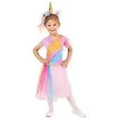 Buttinette Kinderkostüm "Einhorn Regenbogen"