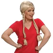 Buttinette Zopfperücke "Liesl", blond