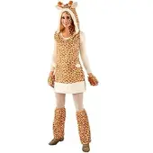 Buttinette Kostüm "Giraffe" für Damen