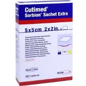 Bsn Medical Cutimed Sorbion Sachet Extra 5x5cm 5 ST