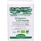 Sanatur Biospirulina & Biochlorella 2 In 1 750 ST