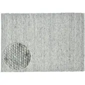 Theko Wollteppich "Alpen, Handwebteppich", beige (natur grau), B:120cm H:12mm L:180cm, Schurwolle, Teppiche, Wollteppich, reine Wolle, meliert, handgewebt, Wendeteppich, Wohnzimmer