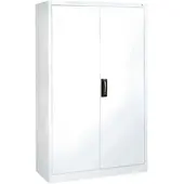 OTTO Office Stahlschrank mit Flügeltüren 120 x 195 cm weiß, 120x195x40 cm