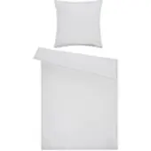Como superior Satin Bettwäsche , grün , Maße (cm): B: 135