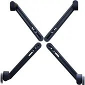 HFTEK Non-VESA Mount Adapter-Set für Monitore ohne VESA-Löcher (HF77B)