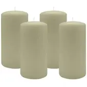 Kopschitz Kerzen 2er Set Adventskranzkerzen Antik Grün Ø 100 x 250 mm