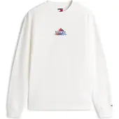 Tommy Hilfiger Weiße Baumwolle Herren Sweatshirt