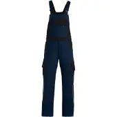 FHB Latzhose Herren Twill Eckhard 130630 52 marine/schwarz
