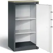C+P Stahlschrank feuerfest Feuerschutzschrank 3OH doppelwandig