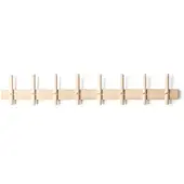 We Do Wood - Roon & Rahn Reces Wandgarderobe, 98 cm, Eiche natur