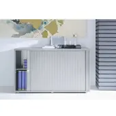 Mdd Abschließbares Sideboard Büro Rollladen Stand