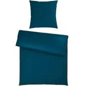 Premium Living Bettwäsche Xenia Streif XL Blau ca. 155x220cm