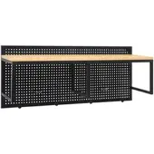 Bessagi Home Garderobe Lorenzo ca. 90x37 cm Metall/Kiefer