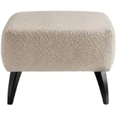 Mid.You Hocker Colori Beige Bouclé