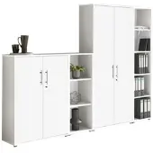 Mid.You Aktenschrank Office Edition Sw Set 4