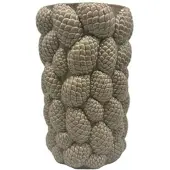 Momax Vase Pinecone Braun