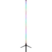 Momax LED-Stehleuchte Farbi Opal/Schwarz max. 7 Watt