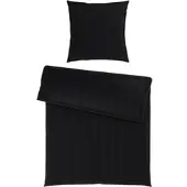 Premium Living Bettwäsche Xenia Streif Schwarz ca. 135x200cm