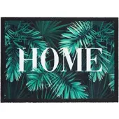 Modern Living Fußmatte Jungle Leaves Anthrazit/Grün ca. 50x70cm