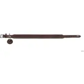 Hunter Halsband Aalborg Extrabreit XS (35), dunkelbraun