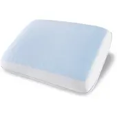 Premium Living Nackenkissen Cloud Blau/Weiß mit Gelpads
