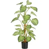 P&b Kunstpflanze Syngonium Grün/Schwarz ca. 90cm