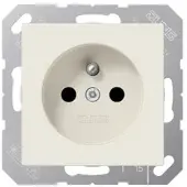 JUNG Steckdose 1f ws glz AS UP m.BS IP20 ZP A1520FKI
