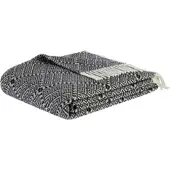 Modern Living Decke Samira in Natur/Schwarz ca. 130x170cm