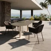 Momax Gartentisch Monaco Beige ca. 220x100x75cm