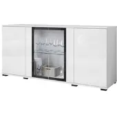 P&b Sideboard Caro ca. 150x70 cm Weiß