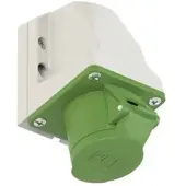 Pce 183-2v CEE-Wandsteckdose 16A 3p 24/42VAC 300Hz IP44 TWIST 1832v