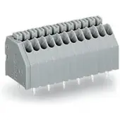 Wago 250-1422 1-Leiter-Klemmenleiste für Leiterplatten grau