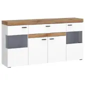 Momax Sideboard Kiro Alpinweiß/Coast Evoke