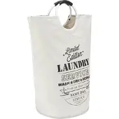 Momax Wäschetonne Laundry in Hellgrau/Schwarz