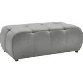Premium Living Hocker Sofi Hellgrau