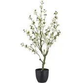 Momax Kirschblütenzweig Kirschblüte Weiß ca. 105cm