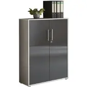 Mid.You Aktenschrank Office Edition Grau