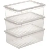 Modern Living Aufbewahrungsboxen-Set Beate ca. 11l, 3-teilig