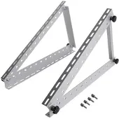 Revolt Verstellbare Aluminium-Solarpanel-Halterung, 14,5" / 37 cm, bis 150 kg