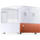 Jonsbo V12 PC-Gehäuse, Mini-Tower, Micro-ATX - weiss