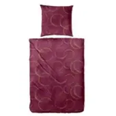 Möbel Kraft Bettwäsche-Set , rot , Maße (cm): B: 135 H: 1
