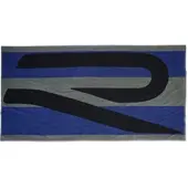 Volkswagen R-Kollektion Badehandtuch Strandtuch dunkelblau/schwarz/grau 5H608450