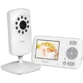 7links HD-Video-Babyphone mit 2,4"-LCD-Display, IR-Nachtsicht, 300 m