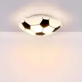 Globo Fußball LED Wand- und Deckenleuchten RGB Farbwechsler Fernbedienung 15 Farben wählbar Kinderzimmer Spielzimmer Schlafzimmer