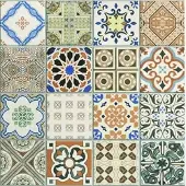 Realonda Medes Bodenfliese Provenza Deco 44x44 cm matt PRODECO