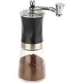 Autre Hand-Kaffeemühle mit Keramik-Mahlwerk, stufenlos einstellbar, 19 cm