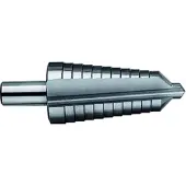Projahn Stufenbohrer, HSS-G, Ø 4–12 mm, Gesamtlänge 92 mm, zylindrischer Schaft
