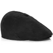Buttinette Schiebermütze, schwarz