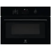 Electrolux EVL6E46Z Backofen mit Mikrowelle 45cm schwarz LED-Display